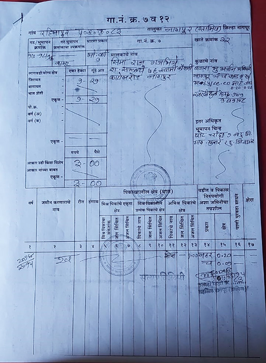 Hudkeshwar NA Plots
