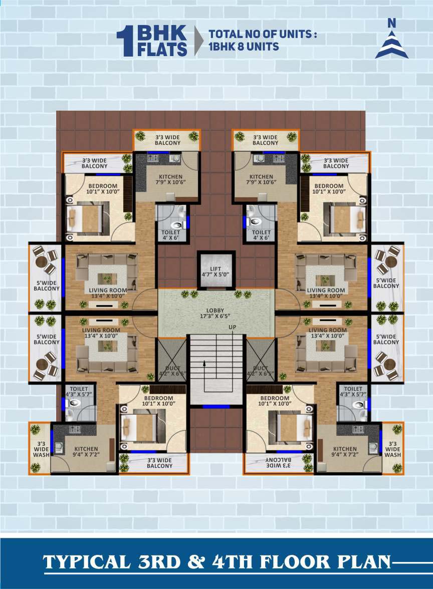 1 BHK flat Butibori