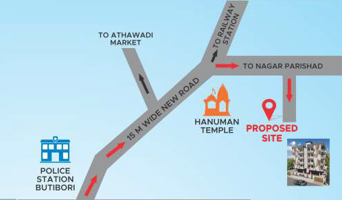 2 BHK apartment Butibori