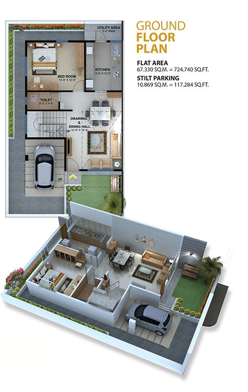 3BHK Duplex Nagpur
