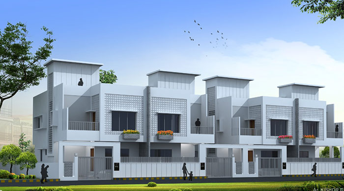 3BHK Duplex Gorewada