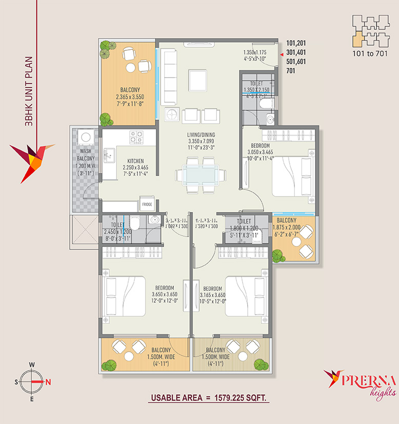 3BHK Nagpur