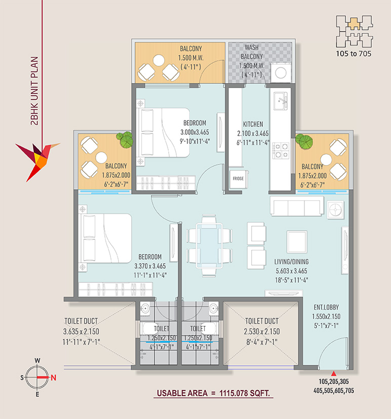 2BHK Nagpur