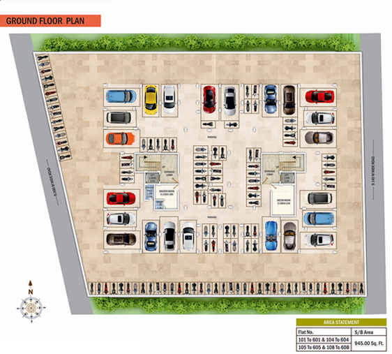 2BHK Gorewada ready for possession